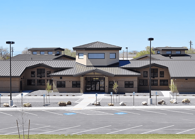 Large facility exterior view