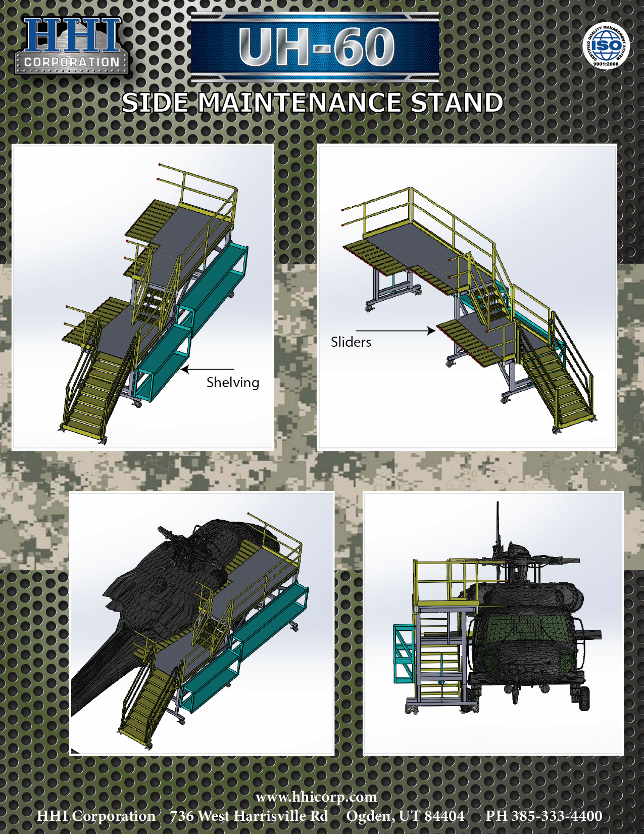 UH-60 Side Maintenance Stand Flyer